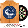 NHL Vancouver Canucks Dart Cabinet includes Darts and Board