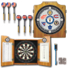 NHL Vintage Original Six Teams Dart Cabinet with Accessories