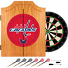 NHL Washington Capitals Dart Cabinet includes Darts and Board