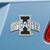Iowa State University Chrome Emblem 3"x3.2", 25035