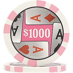 11.5g 4 Aces Poker Chip $1000