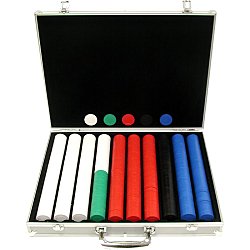 1000 Super Diamond Chips in ALUM Case