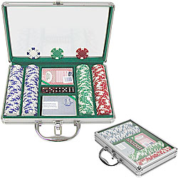 200 Chip Ace/King Suited 11.5g Set w/Clear Top Aluminum Case