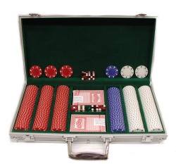 300 11.5 Gram SUITED Chips in  ALUM Case