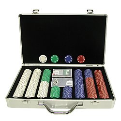 400 11.5 Gram SUITED Chips in Silver Aluminum Case