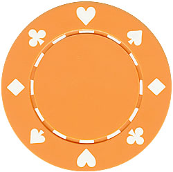 ORANGE 11.5 Gram SUITED Chip