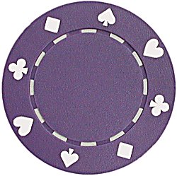 PURPLE 11.5 Gram SUITED Chip