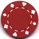 RED 11.5 Gram SUITED Chip