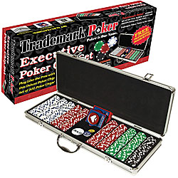 500 11.5G 2 Tone Dice Style Chip Set in Corner Alum. Case