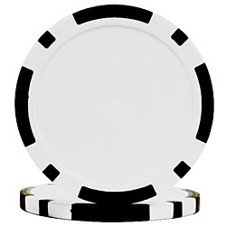 11.5g Classic Eight Stripe Dual Color Chip-Black
