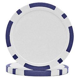 11.5g Classic Eight Stripe Dual Color Chip-Blue