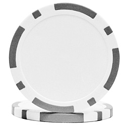 11.5g Classic Eight Stripe Dual Color Chip-Gray