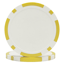 11.5g Classic Eight Stripe Dual Color Chip-Yellow