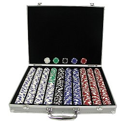 1000 Royal Suited 11.5 Gram Chips w/Aluminum Case
