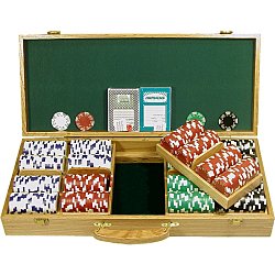 500 Royal Suited 11.5 Gram Chips w/Oak Case