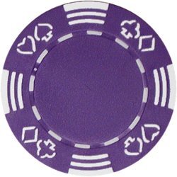 Royal Suited 11.5g PURPLE Casino Chip