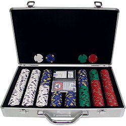 400 13 gm Pro Clay Casino Chips w/ Aluminum Case