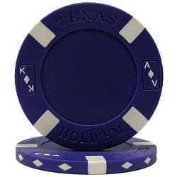 BLUE Texas Holdem Chip 11.5 gram