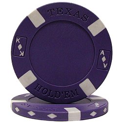 PURPLE Texas Holdem Chip 11.5 gram