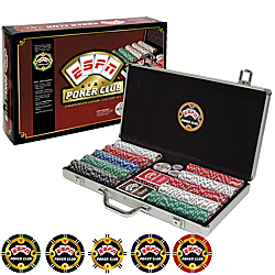 ESPNR 500 pc Championship Edition Set in Aluminum Case