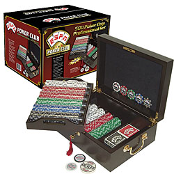 ESPNR 500 Piece Mahogany Finish  Wood Case Set