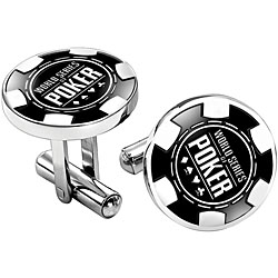WSOP Stainless Steel Cuff Links