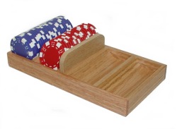 Oak Chip Tray...Chip Holders