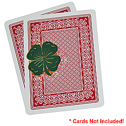 Lucky Four Leaf Clover Shaped Card Cover
