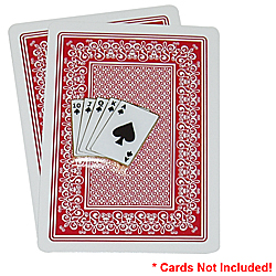 Royal Flush Card Shaped Card Cover