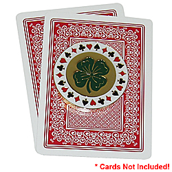 Lucky Four Leaf Clover Card Cover