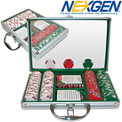 200 Lucky Bee EDGE SPOT NEXGEN Chips w/Aluminium Case