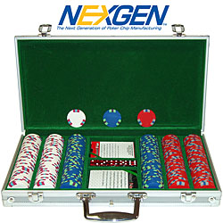 300 Lucky Bee EDGE SPOT NEXGEN 8200 Chips w/ Alum. Case