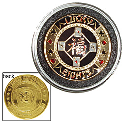 Lucky Eights Card Cover* Protect Your Hand *