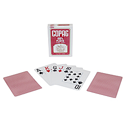 Copag Single Deck Red Poker Size Jumbo Index