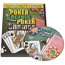 Poker Secrets From Poker Champs DVD
