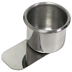 Stainless Steel Cup Holder (Slide Under)