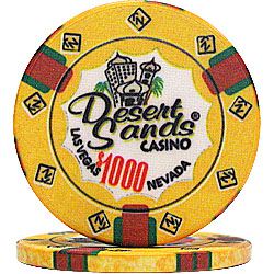 Desert Sands Casino 10g $1000 Poker Chip
