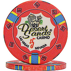 Desert Sands Casino 10g $5 Poker Chip