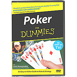 Poker for Dummies DVD with Chris Moneymaker