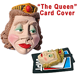 The Queen Faces Card Protector
