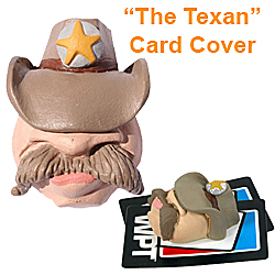 The Texan Faces Card Protector