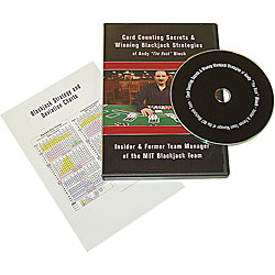 MIT Blackjack Team Card Counting Secrets w/Andy Bloch DVD