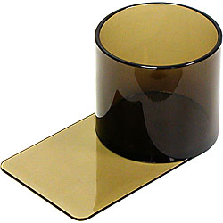 Plastic Cup Holder - Smoke (Slide Under)
