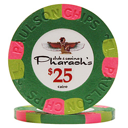 Pharaoh's Club $25 chip