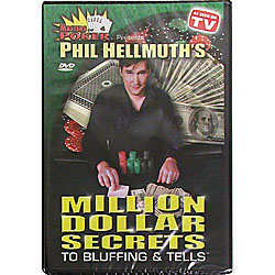 DVD - Phil Hellmuth's Million $$ Secrets To Bluffing & Tells
