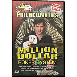 DVD - Phil Hellmuth's Million Dollar Poker System