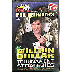 DVD - Phil Hellmuth's Million Dollar Tournament Strategies