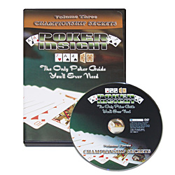 Poker Insight DVD Volume 3 - Championship Secrets