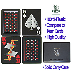 Copag Bridge Size EPOC Special Index - Red*Black Setup