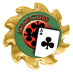 Ace of Clubs Spinner Card Cover
